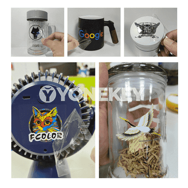 DTFUV kristal bellik rulon printeri