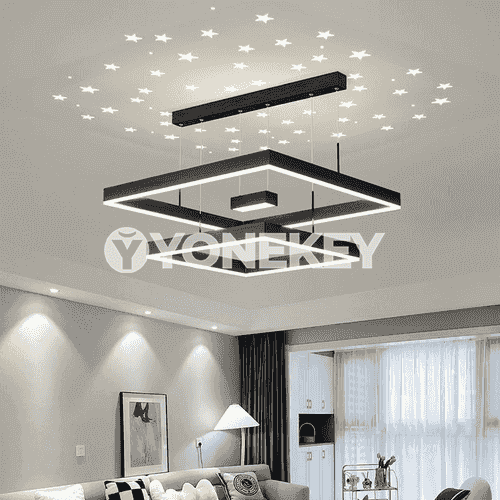 Öý üçin niýetlenen potolok led çyralar 