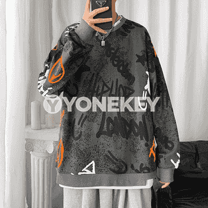 Erkekler üçin koreý stilindäki switer