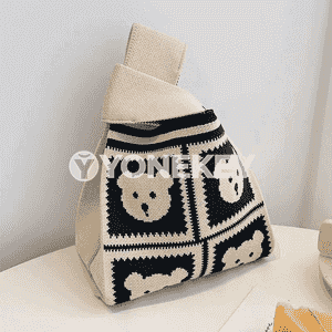 Zenanlar üçin trikota bag sumka
