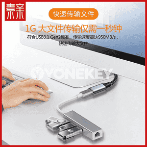 Type-C uzaldyjy kabel 