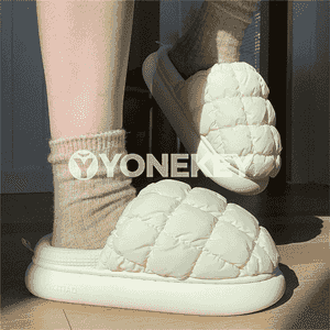 Zenanlar üçin niýetlenen gyş öý aýakgap.