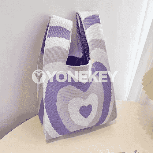Aýal-gyzlar üçin trikota bag sumka