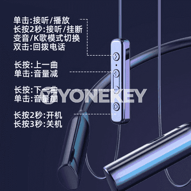 Telefonlar üçin simsiz Bluetooth nauşnikler.