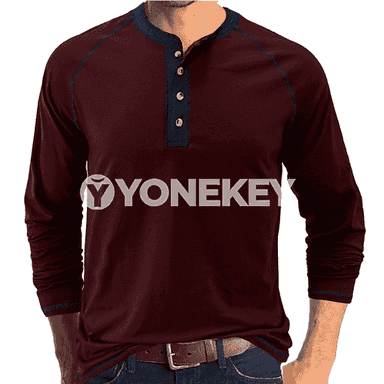 Erkekler üçin ýeňi uzyn owadan köýnek.