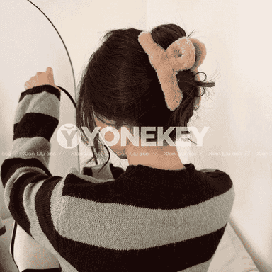 Owadan stilli saç gysgyçlary