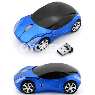 Ferrari awtoulag şekilli uniwersal simsiz syçanjyk.