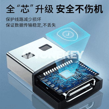 Type-C adapteri.