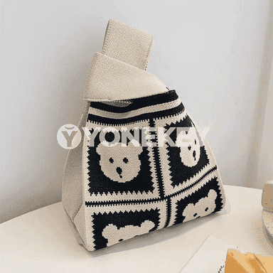 Zenanlar üçin trikota bag sumka