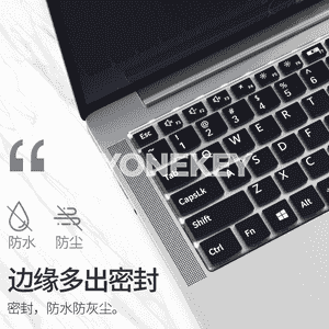 Lenovo Notebook-laryň klawiaturasy üçin gorag örtügi.