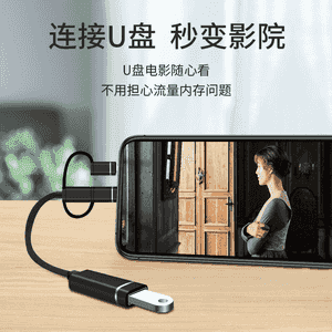 Apple, Huawei jübi telefonyna birikmek üçin mikro USB.