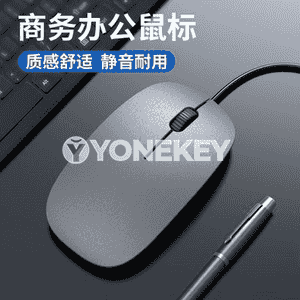 HP notebook kompýuterleri üçin laýyk simli sessiz syçanjyk.