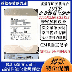 Hitachi 10TB mehaniki gaty disk.