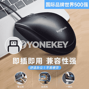 Kompýuterler üçin M91P syçanjyk.Logitech simli syçanyň çydamly USB ofis iş stoly kompýuter Xiaomi Dell Lenovo notebook uniwersal syçanjygy