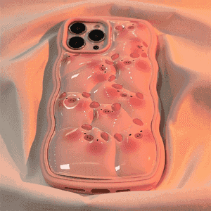 "Pink piggy" brendli iPhone modelli telefonlar üçin niýetlenen çehol.