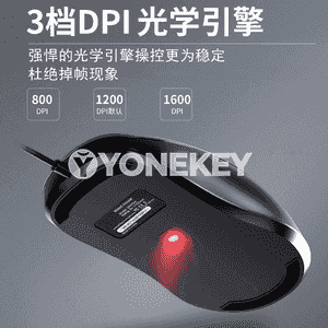 Kompýuterler üçin USB sessiz syçanjygy.