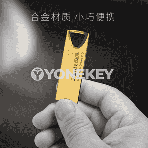 USB metal fleşka.