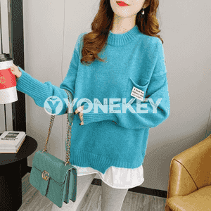 Gyzlar üçin trikotaž switer.