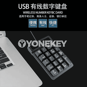 Notebook iPad üçin simsiz sanly klawiatura