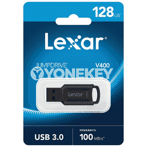 Uniwersal “Lexar V400” U disk.