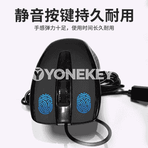 Kompýuterler üçin USB simli syçanjyk