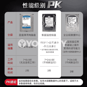 Hikvision Western Digital gaty disk