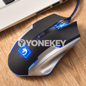 Kompýuterler üçin USB simli syçanjyk.
